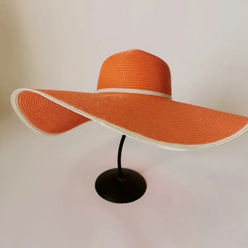 Women's Sun Hats: Stylish Beach Accessories for Summer - Adjustable, Sun Protection